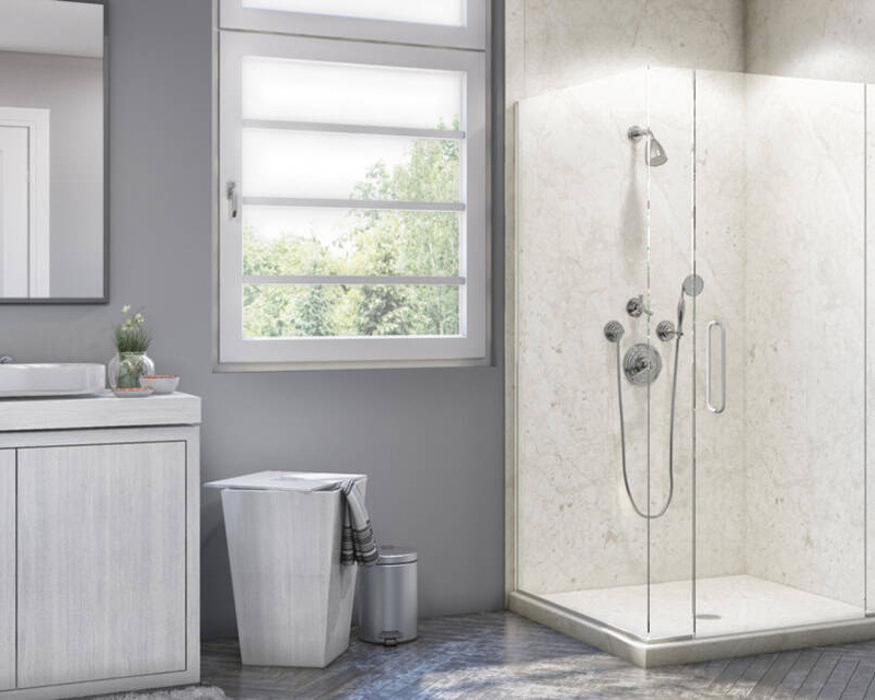 Corner Shower 