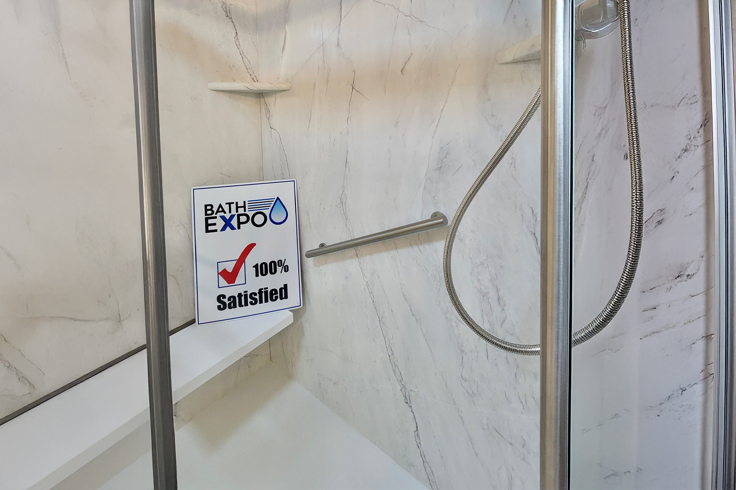 Walk-In Shower Renovation in Brooklyn Heights, OH